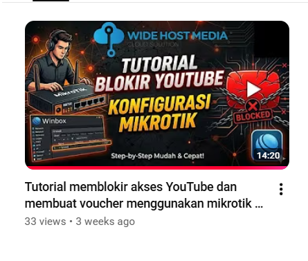 Konfigurasi MikroTik