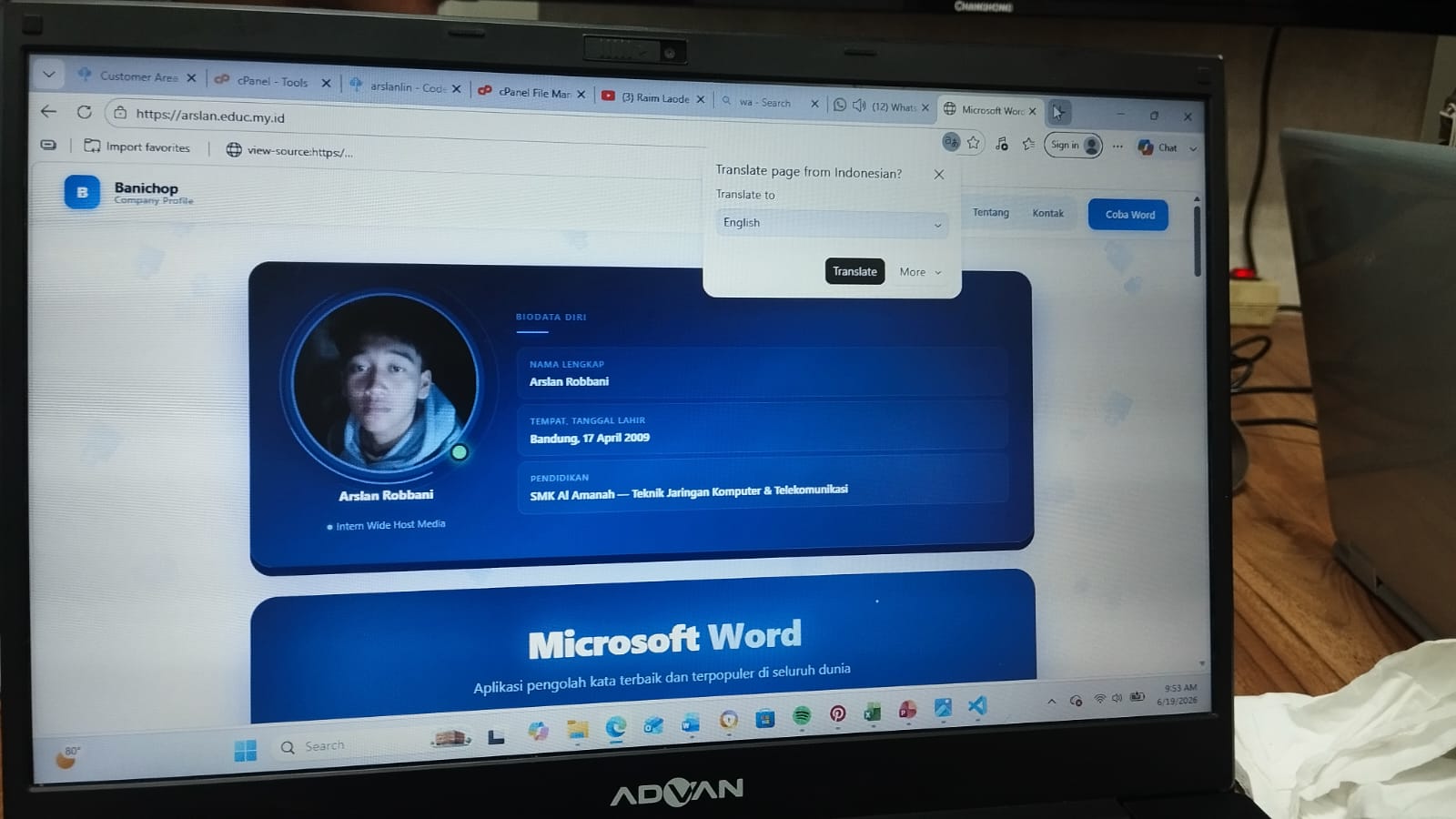 Pembuatan Web